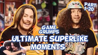 Game Grumps ULTIMATE superlike moments (PART 1-20)