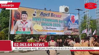 Liputan Hari Pramuka Ke 63 2024 Kwartir Cabang Gerakan Pramuka Kabupaten Sidoarjo