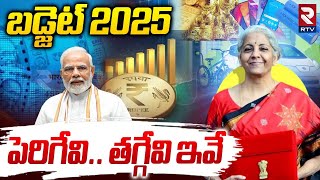 Union Budget 2025 | యూనియన్ బడ్జెట్ 2025లో పెరిగేవి ఇవే | Budget Expectations | Nirmala Sitharaman