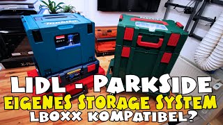 ENDLICH: PARKSIDE® Storage System - Sortimentsboxen - Werkzeugkoffer