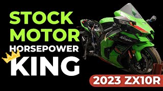 2023 ZX10R sets HP RECORD for STOCK BIKE on the DYNO