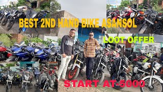 Best second hand bike market in asansol(chanda) #pardip auto