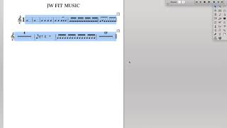 Spread Music Quickly and Evenly with JW Fit Music | Finale Superuser