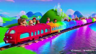 The Rainbow Train - Nursery Rhyme \u0026 Children's song