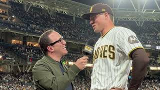 Mason Miller discusses the Padres' dominant bullpen after win over Athletics