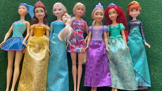 Which Disney Princess Are You ~Doll Review Collection DIY Miniature Ideas for Barbie DIY ASMR Video