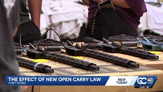 Fort Myers gun show sees attendance rise amid new open carry laws