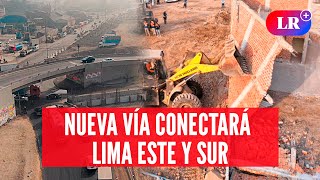 MML anuncia nueva vía de 2 km para conectar LIMA Este y Sur en 2025 #NewsLR #Noticias