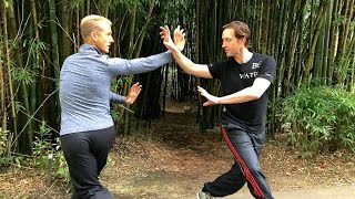 2 Bagua Masters FIGHT - Pa Kua COMBAT