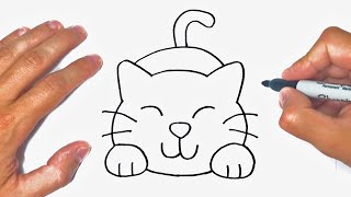 How to draw a Cat Step by Step | Cat Drawing Lesson