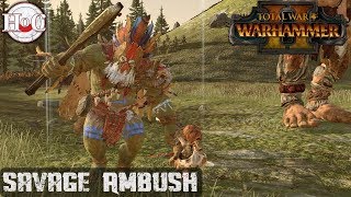 Savage Ambush - Total War Warhammer 2 - Online Battle 209