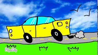 Simple car animation want you to subscribe