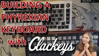 Building a Phyrexian Keyboard with Clackeys Phyrexia All Will Be One Keycaps