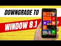 Method 2, Windows phone internals, Downgrade from Windows 10 to 8 or 8.1 | Lumia 1020 | Nokia |