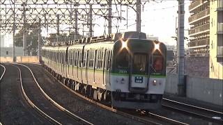 【轟音高速通過！】京阪電車 2600系2609編成 準急出町柳行き 大和田駅