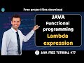 Java tutorial #77 | Functional programming - Lambda expression | Java course for beginners