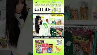 🐾✨ Check out our latest video featuring Donser's premium cat litter packaging!