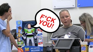 Returning Cussing Toys Prank!