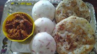 Thalippu idly Dosai recipe in tamil | தாளித்த இட்லி தோசை