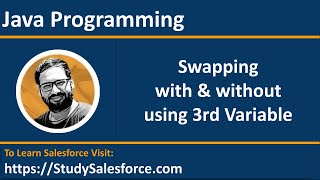 05 Java Program | Swap two variables using and without using third variable | by Sanjay Gupta
