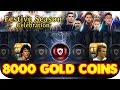 FESTIVE SEASON BOX DRAW 32 TIMES (8000 Gold Coins Spree) in PES 2018 MOBILE | GIVEAWAY | Part 1