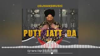 DJ HANS Putt Jatt Da REMIX Diljit Dosanjh Dhol mix jamifi Studio speed records itschallanger