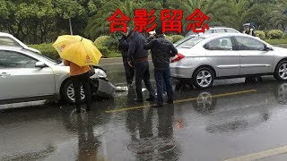 車子追尾後這種做法非常愚蠢，卻有很多司機這麽幹，新手司機註意