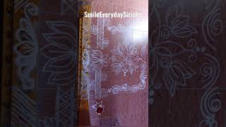 #96 First friday sravanamasam Rangoli design || SmileEverydaySirisha