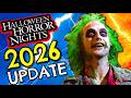 Halloween Horror Nights 2026 CONSTRUCTION UPDATE | HHN 35
