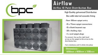 Airflow Airflex 15 Point Distribution Box Installation Guide