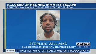 OPSO maintenance worker allegedly aided in prison break arrested