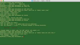 10 Git log history in one line
