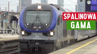 Spalinowa Lokomotywa SU160 PKP Intercity Warszawa Wschodnia