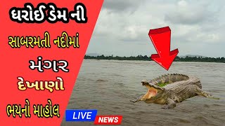 Sabarmati Nadima Magar Joyo ll Sabarmati River Ma Maghar Dekhvama Aavyo Bhayno Mahol