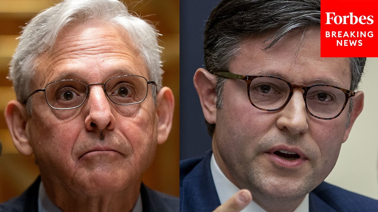 'Key Agencies Have Indeed Been Weaponized': Mike Johnson Hammers AG Garland At Weaponization Hearing