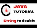 Minute Code: JAVA STRING to DOUBLE