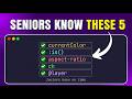 Stop Writing Bad CSS | 5 Things Every Senior Developer Does Differently