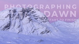 Winter Mountain Photography - Start to Finish