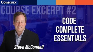 Code Complete Essentials | Course Excerpt #2: Encapsulation