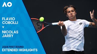 Flavio Cobolli v Nicolas Jarry Extended Highlights | Australian Open 2024 First Round