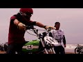 race of kawasaki mach at japanese beach 千里浜の海岸でレースを繰り広げるkawasakiのmachとz！！