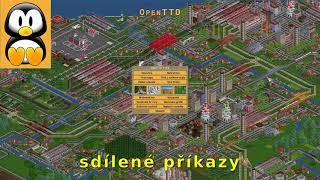 OpenTTD návody - sdílené příkazy vozidel a jízdní řád