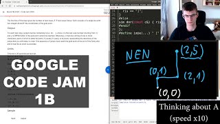 Google Code Jam 2020 1B - Screencast & Commentary