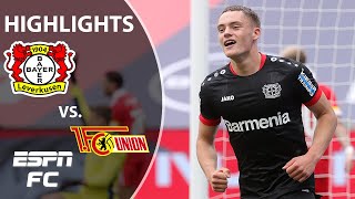 Florian Wirtz’s goal not enough as Leverkusen draws vs. Union | Bundesliga Highlights | ESPN FC