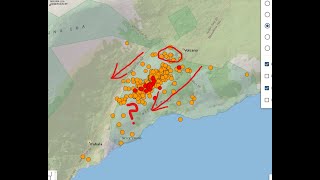 Magma Migrating Southwest from Kilauea Summit region. Thurs night update. 2/1/2024
