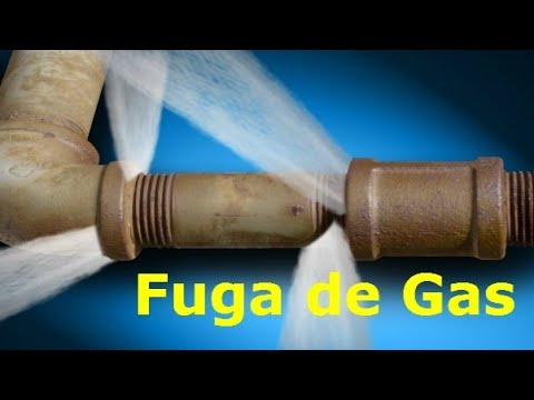 FUGA DE GAS Como Detectarla - YouTube