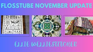 Flosstube November Update - The saga of the chatelaine and other stories