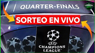 🚨 SORTEO UEFA CHAMPIONS LEAGUE EN VIVO 🔥