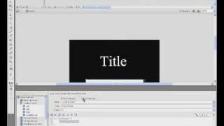 Flash Tutorial: How To Make A Play Button For Your Movie.