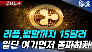 리플, 1월에 15달러 그 다음은?